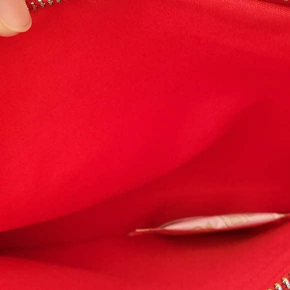 Christian Louboutin Red Cosmetic Bag - Picture 8 of 11